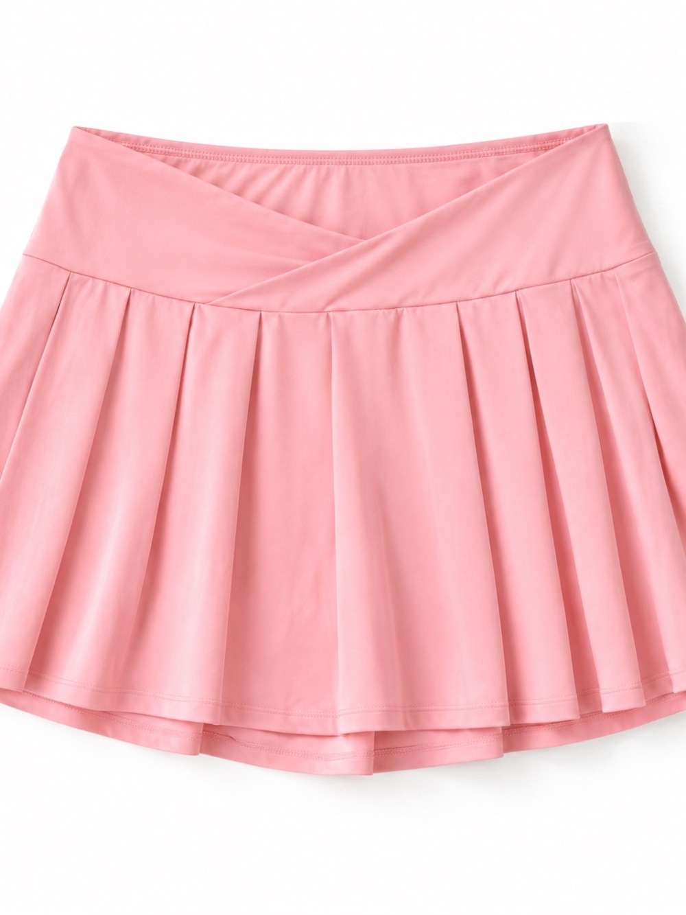 Shein Pink Pleated Tennis Skirt Skort Womens Large Preppy Athleisure